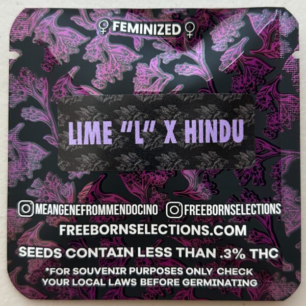 Lime "L" x Hindu