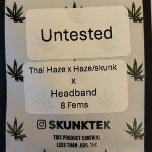 Thai Haze x Haze/skunk x Headband