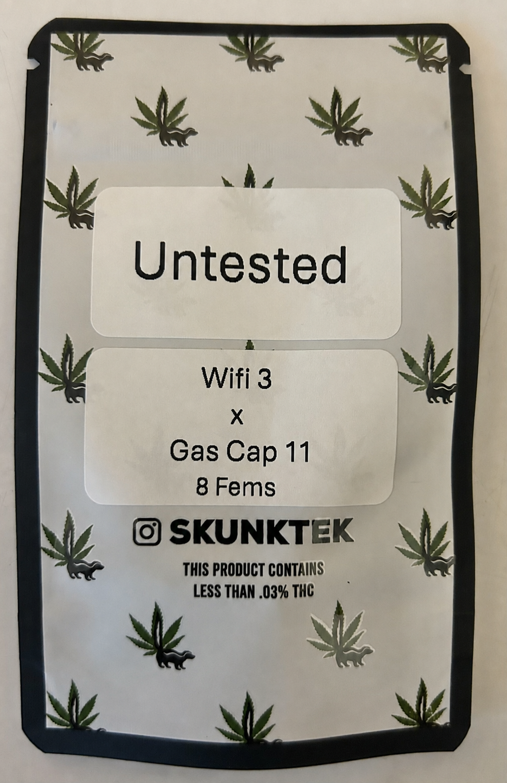 Wifi 3 x Gas Cap