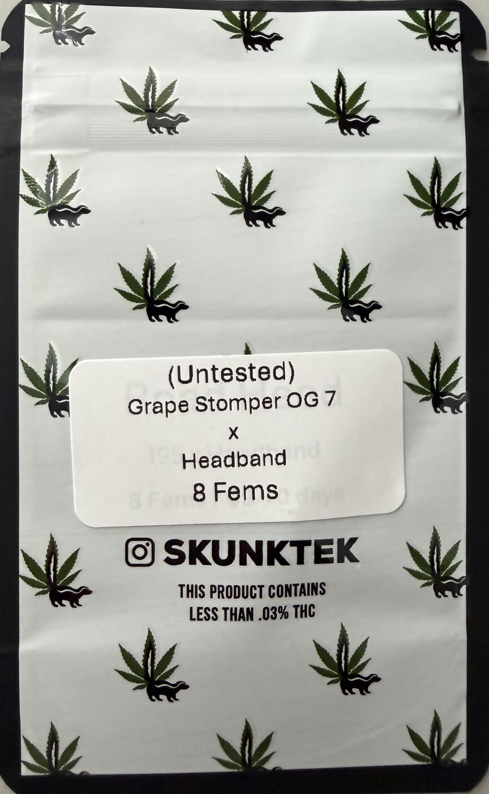 Grape Stomper OG 7 x Headband
